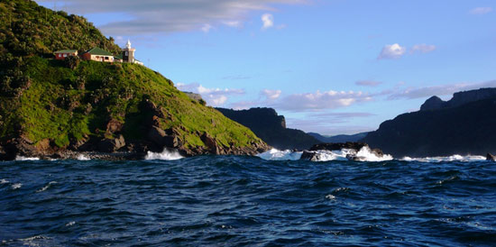 The lighthouse at Cape Hermes